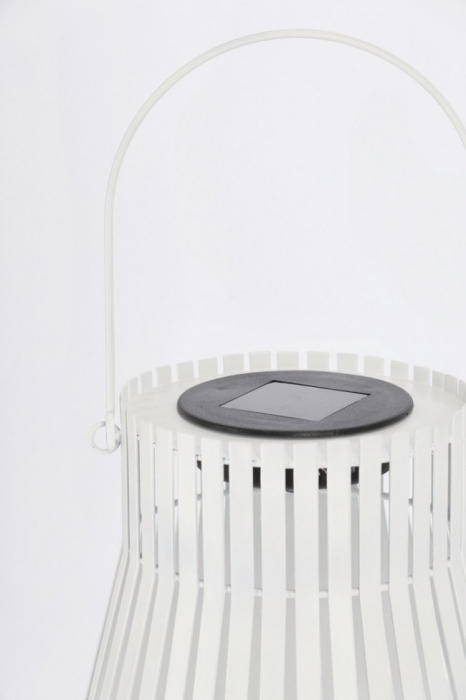 Felinar Solar Estel, Alb, 26 Cm, H26 [3]