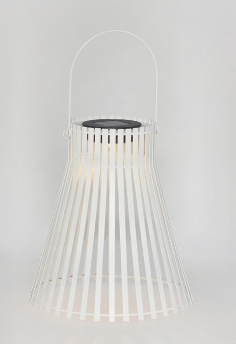 Felinar Solar Estel, Alb, 26 Cm, H26 [2]