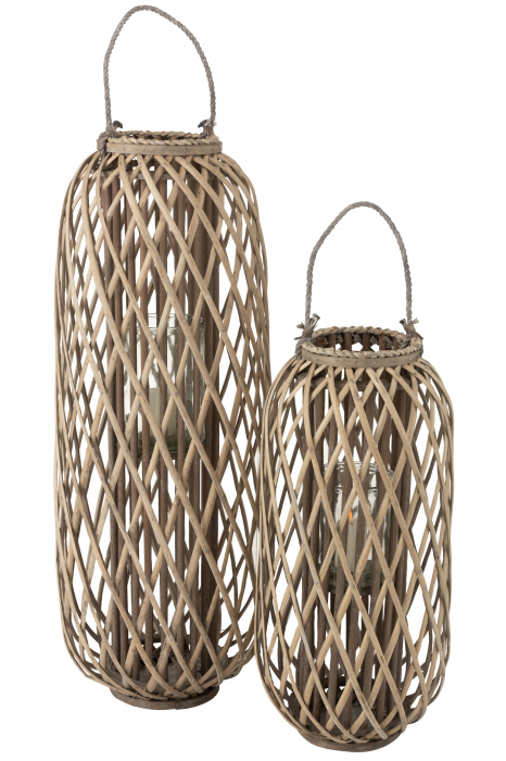 Felinar Willow, Lemn, Gri, 35x35x95 cm [6]