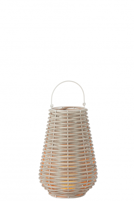 Felinar Woven, Plastic/Sintetic, Alb, 32x32x61.5 cm [3]