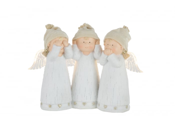 Figurina Angel Led See/Hear/Speak, Rasina, Multicolor, 28x10x22 cm [2]