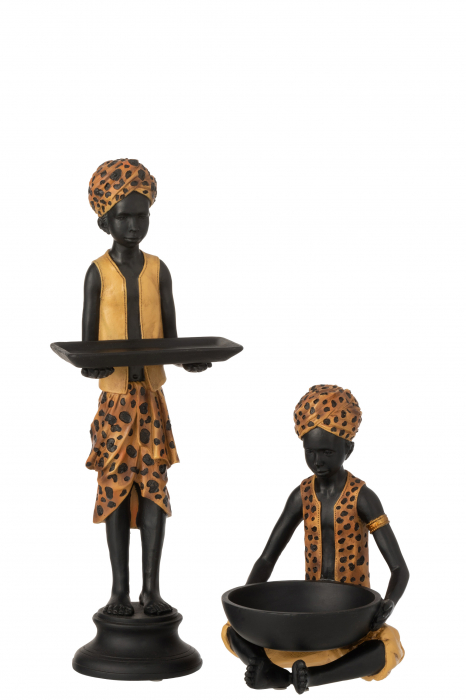Figurina baiat, Compozit, Maro, 16x14.5x46.5 cm [2]