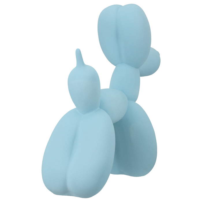 Figurină, Balon, Rășină sintetică, albastru, PU 2, L. 7 cm, L. 25 cm, H 23 cm [3]