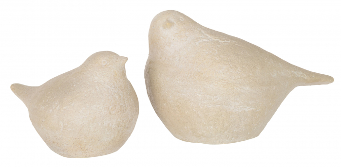 Figurina Bird, Rasina, Bej, 35x23.5x24 cm [2]