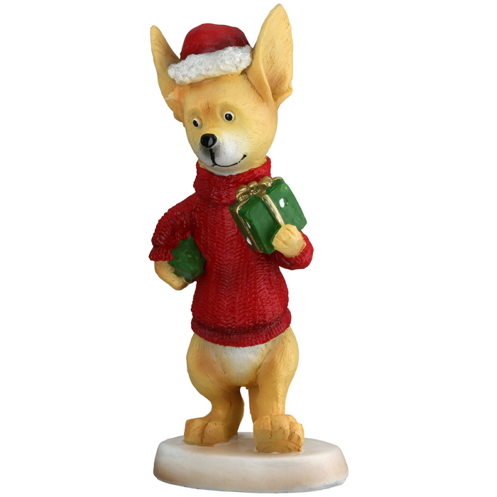 Figurina, Caine, "Snoppy", Rasina sintetica, rosu, PU 3, Asortat de 3 ori, L. 7 cm, L. 8 cm, H 21 cm [8]