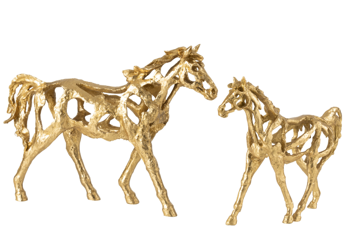 Figurina, Cal care alearga, polirasina, auriu, L [6]