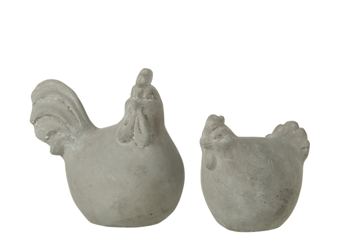 Figurina, Ceramica, Gri, 16x9.5x14 [1]
