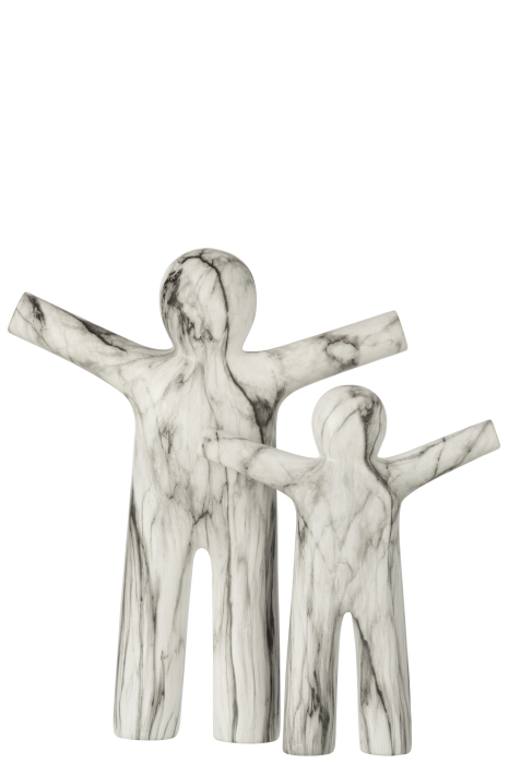 Figurina, Compozit, Alb, 32.5x7x41 [2]