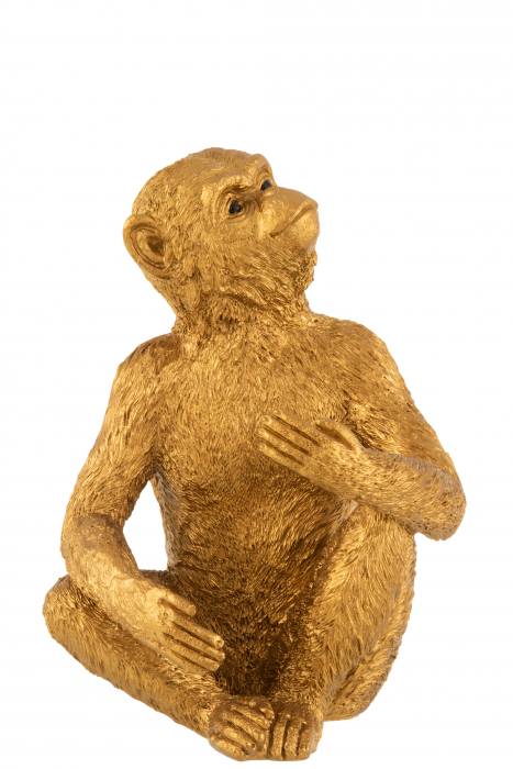 Figurina, Compozit, Auriu, 18.5x18x26.5 cm