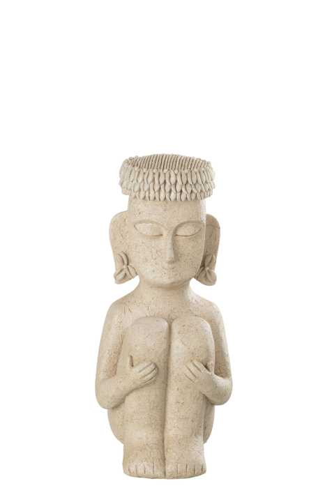 Figurina, Compozit, Bej, 16x15x33.5 [1]