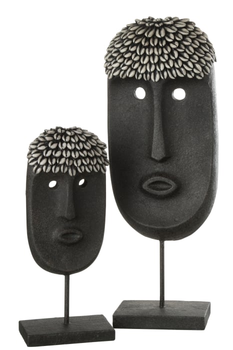 Figurina, Compozit, Negru, 19.5x10x52 [2]