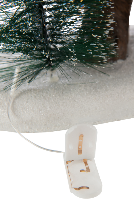 Figurina, Copac cu LED-uri, urs/ schi, multicolora [5]