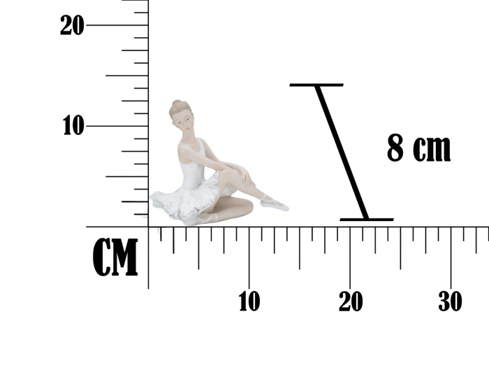 Figurina DANCER DICY SITTING (cm) 14X8X8 [7]