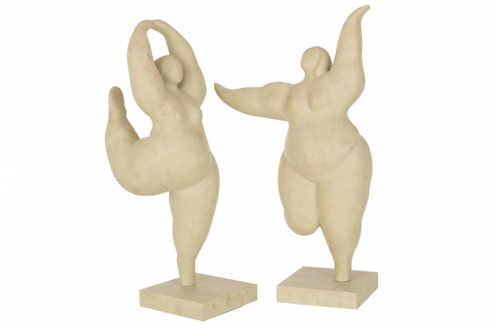 Figurina Delphine, Rasina, Bej, 30x18x52 cm [2]
