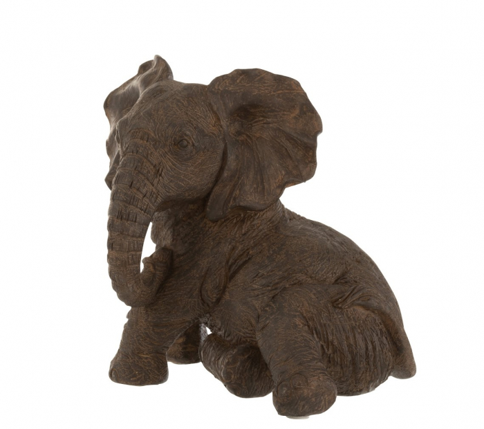 Figurina Elephant Lying, Rasina, Maro, 19.5x19.5x17.5 cm