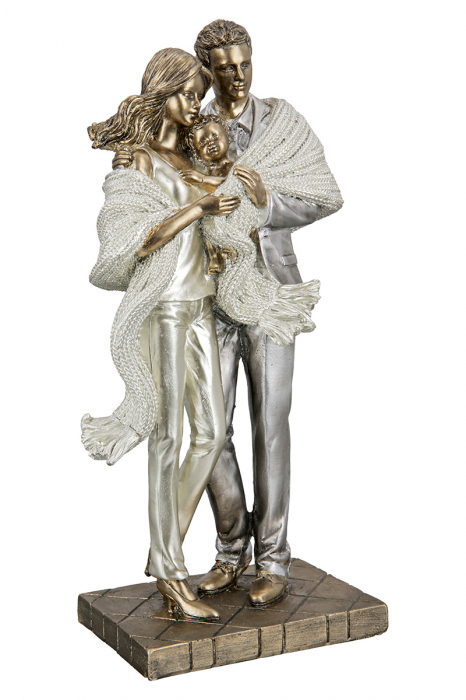 Figurina Family Happiness, Rasina, Multicolor, 8x12x26.5 cm [3]