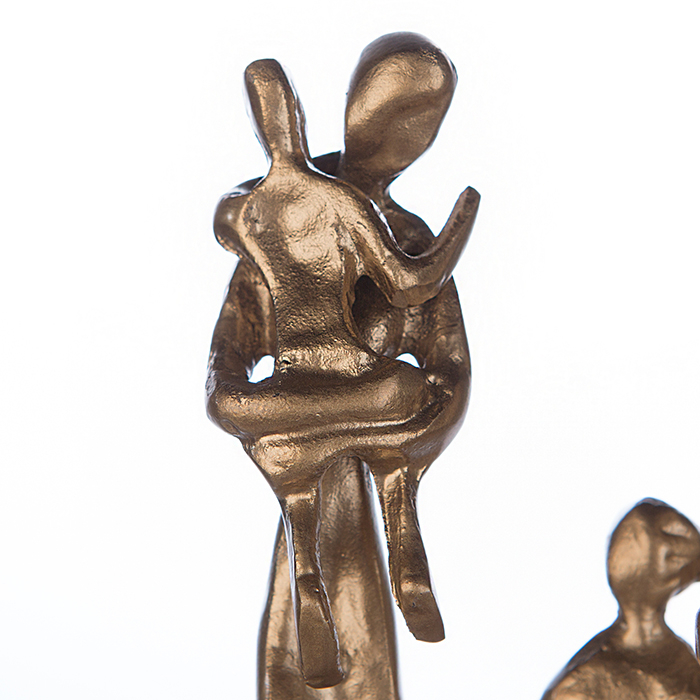 Figurina FAMILY, metal, 19X16X4 cm [3]
