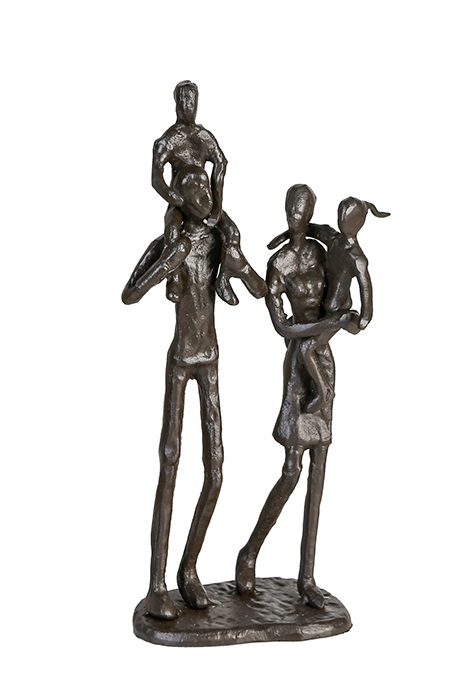 Figurina FAMILY, metal, 22x10X6 cm [2]