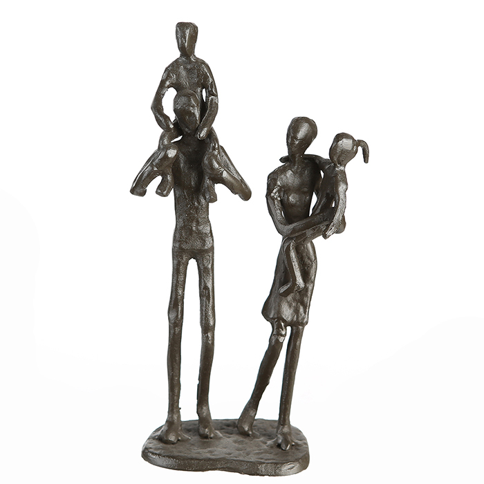 Figurina FAMILY, metal, 22x10X6 cm [3]