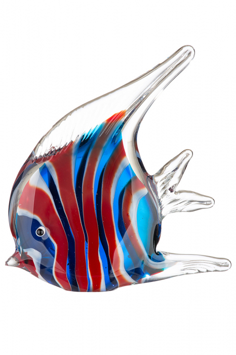 Figurina Fish, Sticla, Multicolor, 4.5x16x19 cm [5]