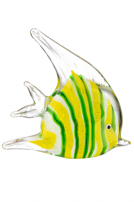 Figurina Fish, Sticla, Multicolor, 4.5x16x19 cm [3]