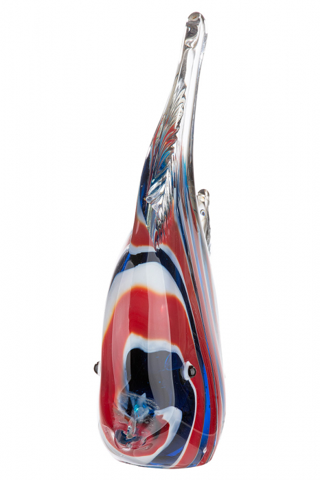 Figurina Fish, Sticla, Multicolor, 4.5x16x19 cm [2]