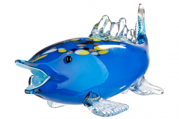 Figurina Fish, Sticla, Multicolor, 8x30x11 cm image16