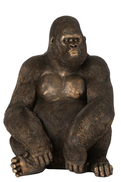 Figurina Gorilla, Rasina, Maro, 67x55x88.5 cm Jolipa