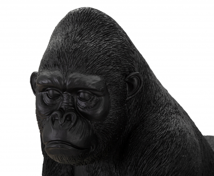 Figurina Gorilla, Rasina, Negru, 37.5x35x21.5 cm [6]