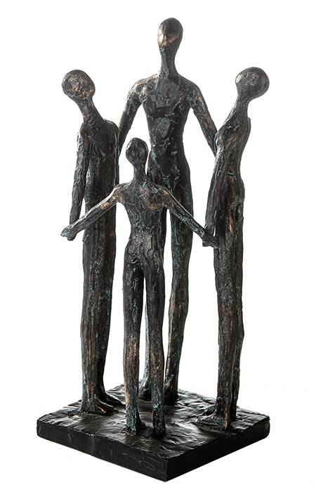 Figurina GROUP, rasina, 30X12X12 cm