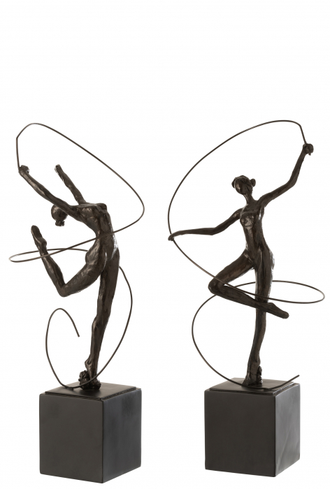 Set 2 figurine Gymnast, Rasina, Maro, 20x18x46 cm