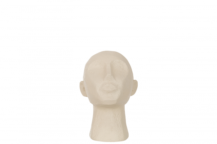 Figurina Head Abstract, Rasina, Bej, 18.5x16x22.8 cm [2]