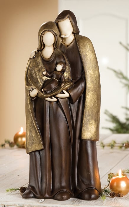 Figurina HOLY FAMILY, ceramica, 22x14x50 cm