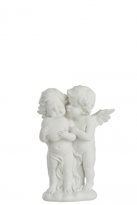 Figurina inger Angel, Compozit, Alb , 16x12x23.5 cm