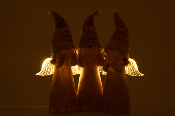 Figurina, Material sintetic, Roz, 11x29x21 [3]
