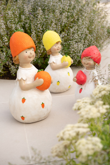 Figurină, Kid Fruit Outdoor Mgo, sortiment de 3, M, L 31| W 29| H 62 cm [3]