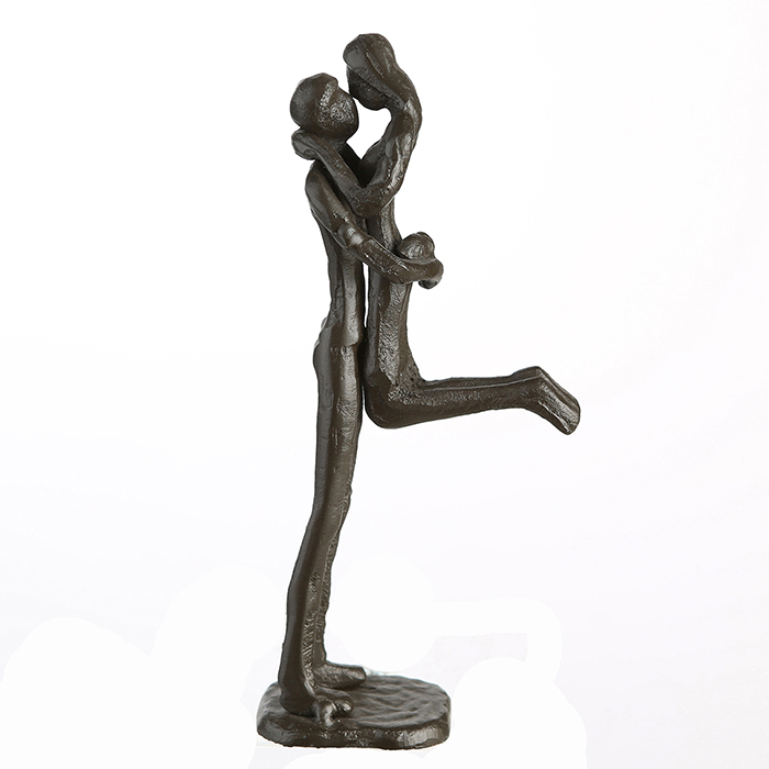 Figurina KISSING, metal, 19x8X5 cm [4]