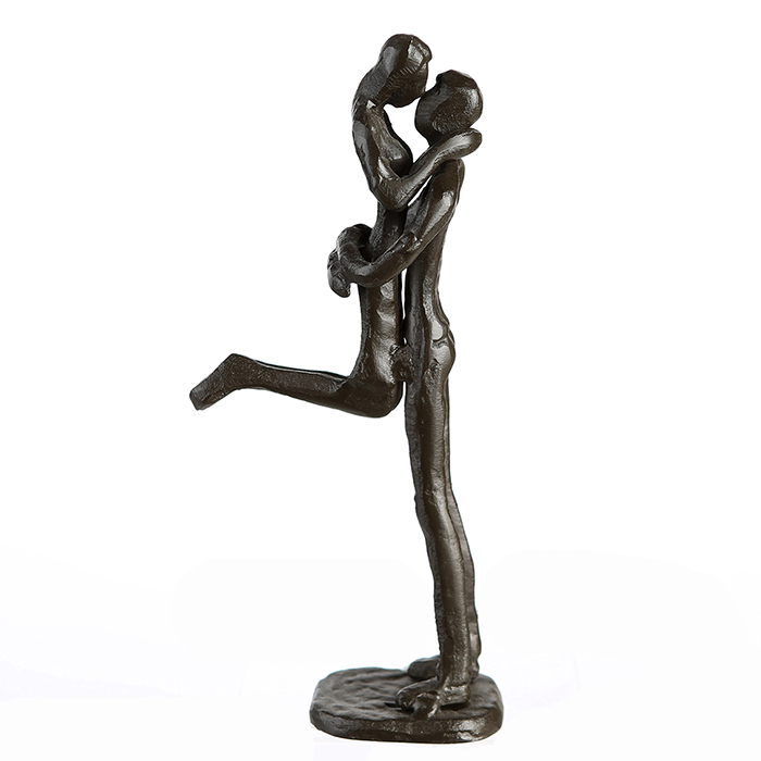 Figurina KISSING, metal, 19x8X5 cm [2]