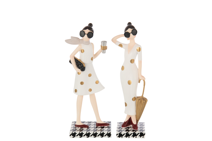 Figurina, Lady pied-de-poule, multicolora, Ass 2 [2]