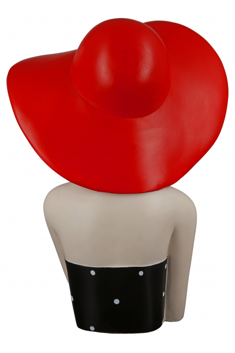 Figurina Lady Red Hat, Rasina, Multicolor, 20x27x14 cm [3]