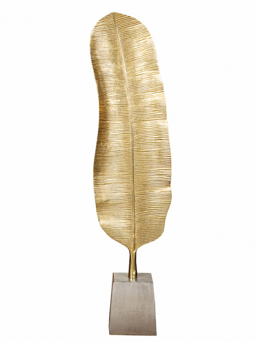 Figurina, LEAF, aluminiu, 15X28X100 cm [2]