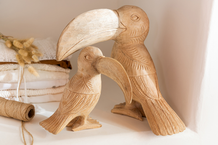 Figurina, Lemn, Natural, 19x16x22 cm [2]