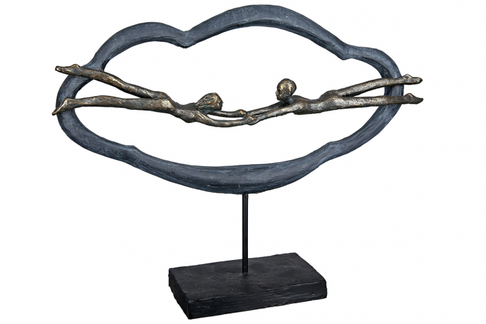Figurina Love is in the air, Rasina, Multicolor, 41x32x10 cm [4]