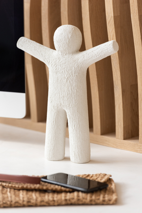 Figurina, Material sintetic, Alb , 24x4x30 [3]