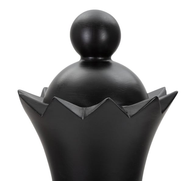Figurina Queen, Rasina, Negru/Auriu, 50x15x15 cm [4]