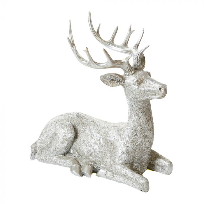 Figurina Raffael, rasina, argintiu, 57x56 cm