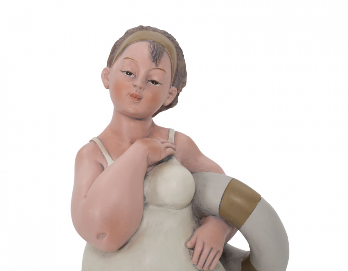 Figurina, rasina, Multicolor, 12.9X10.9X16.2 cm [2]