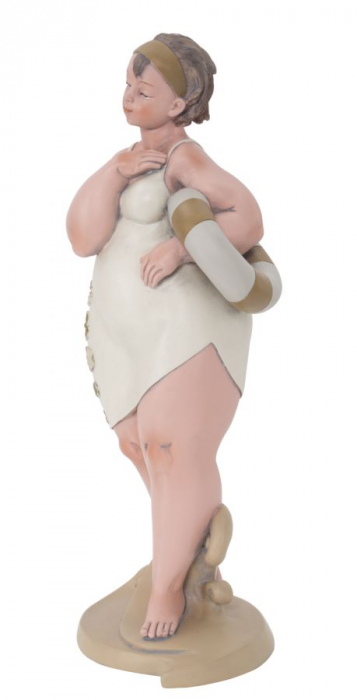 Figurina, rasina, Multicolor, 12.9X10.9X16.2 cm [3]