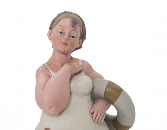 Figurina, rasina, Multicolor, 12.9X10.9X16.2 cm [7]