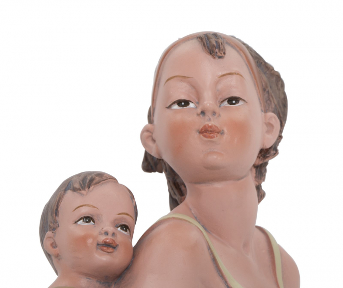 Figurina, rasina, Multicolor, 12.9X10.9X16.2 cm [6]